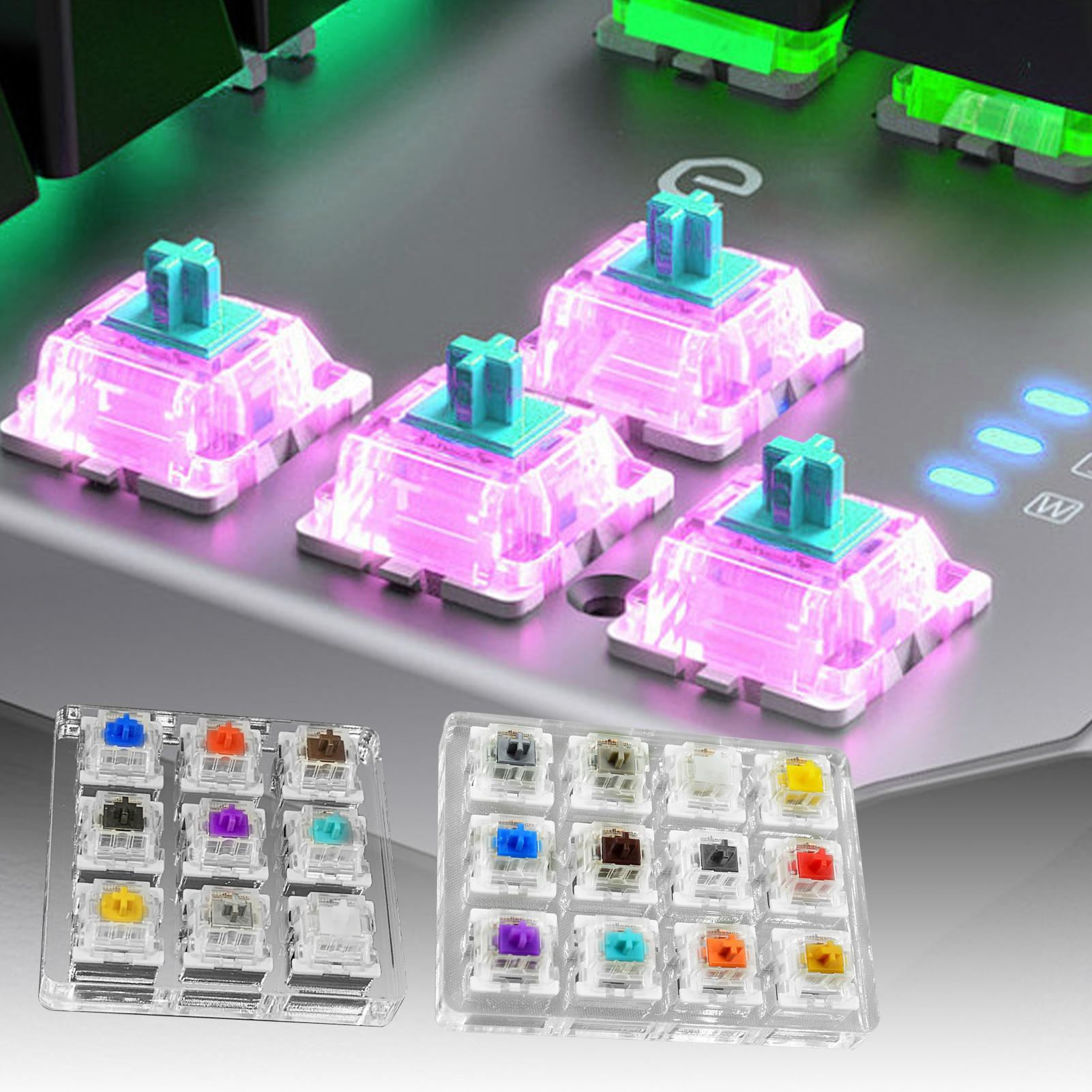 Gaming Keyboard Test - 9/12 Achsen Schalter Tester Tragbare Schalter