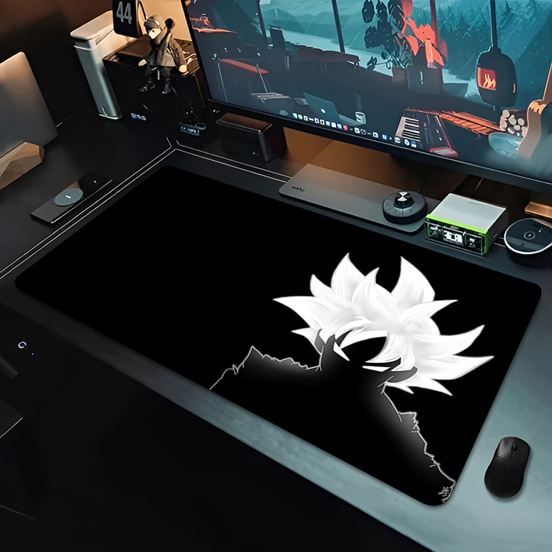 Gaming Keyboard Best - DBZ Schwarzes Anime-Mauspad Dragon Ball Große