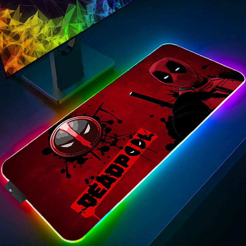 Gaming Keyboard No Rgb - LED Mauspad Gaming Hintergrundbeleuchtung Lock Edge