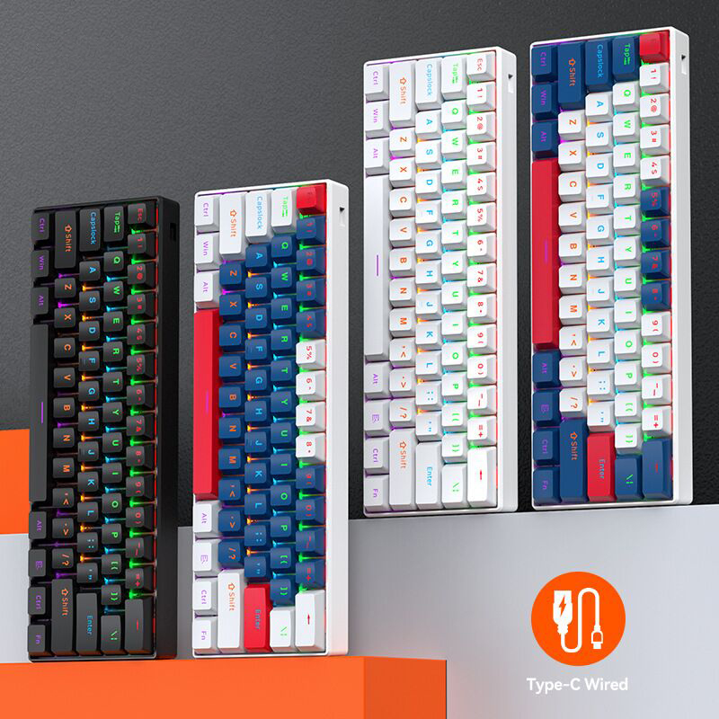 Gaming Keyboard Not Typing - T-WOLF T60 61-Tasten Mini Mechanische Tastatur,