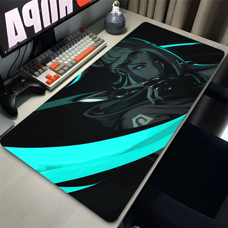 Gaming Keyboard Esports - Mauspad Hot Game Valorant Jett XXL