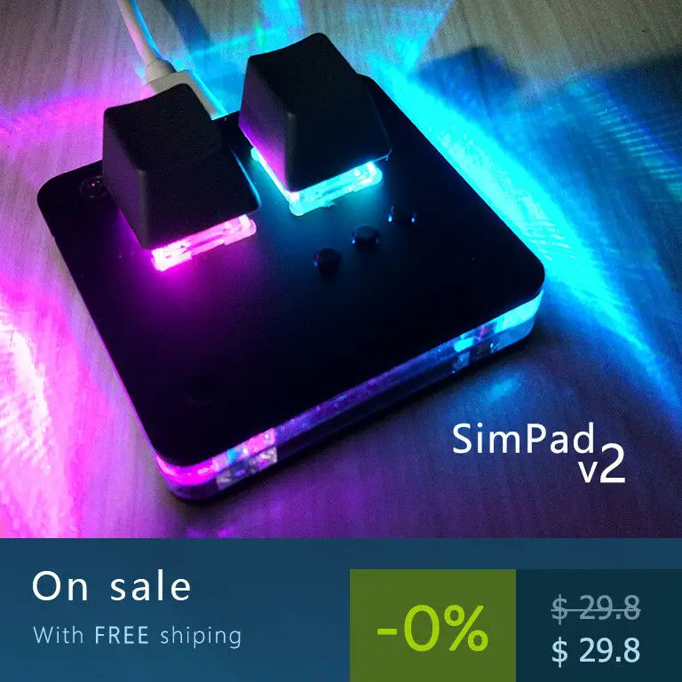 Gaming Keyboard Tester - SimPad OSU Mini Tastatur Touch Rad
