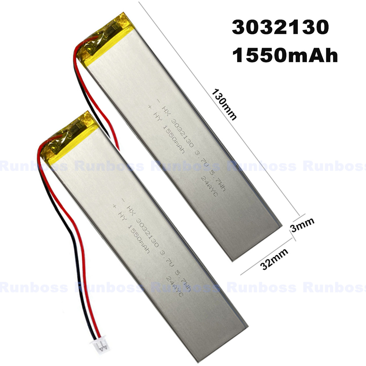 Gaming Keyboard Tester - 3032130 3,7 V 1550 mAh 1,25