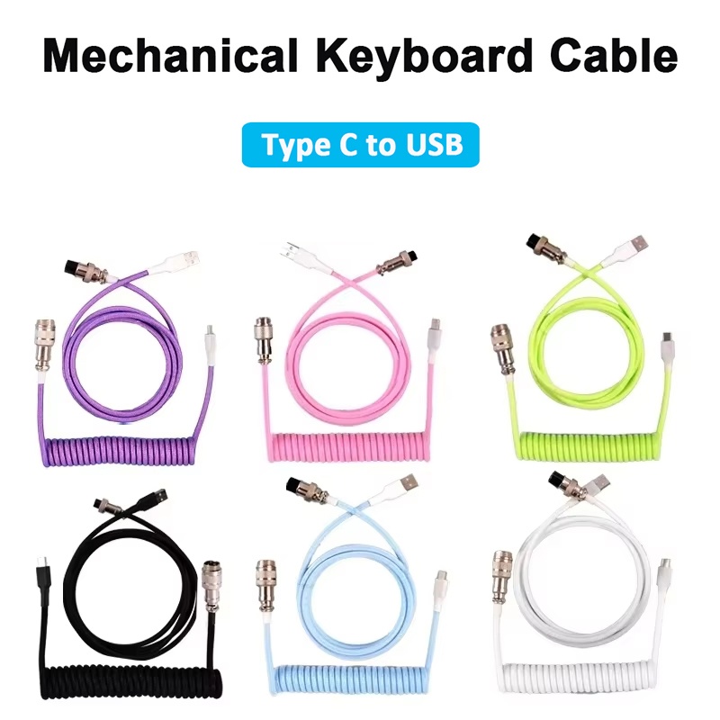 Mechanisches Tastatur-Spiralka – Coiled Usb Cable Bewertung und Preis