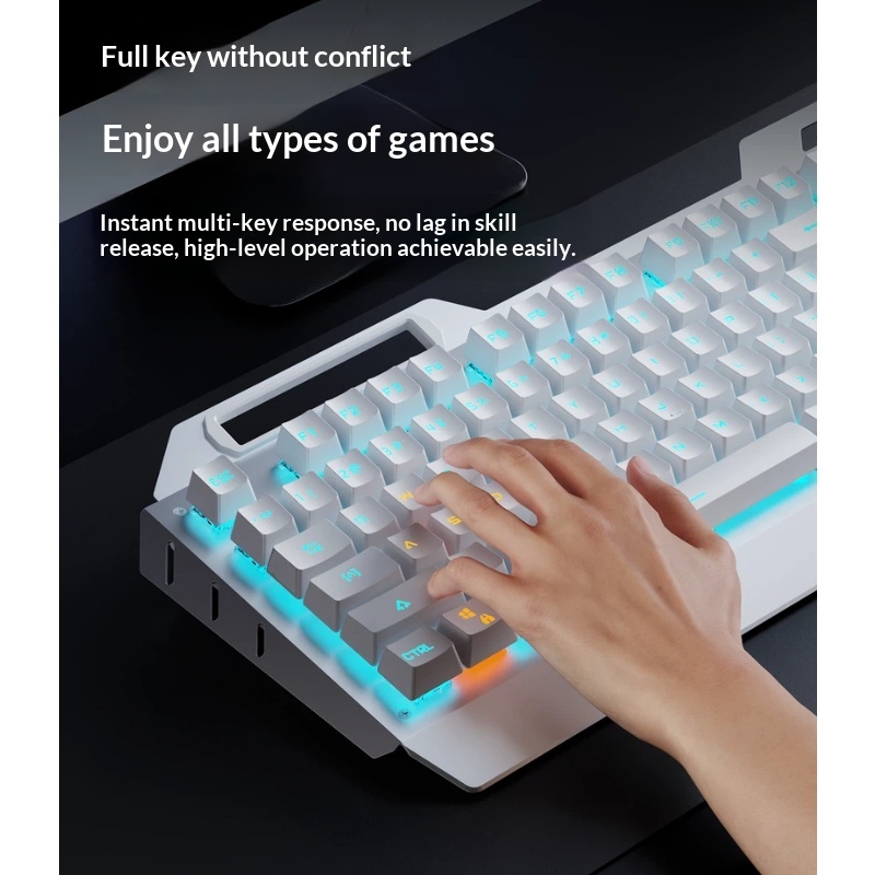 Eweadn Tk900 Kabellose Gaming- – Gaming Keyboard Mouse Combo Bewertung und Preis
