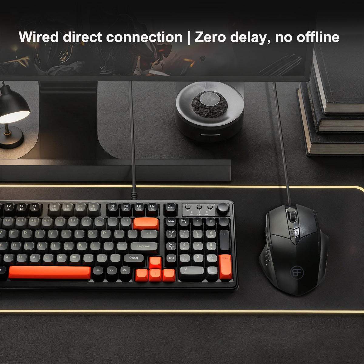RGB-Tastatur und -Maus, kabelg – Gaming Keyboard Mouse Combo Bewertung und Preis