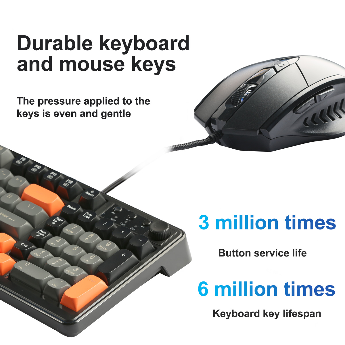 RGB-Tastatur und -Maus, kabelg – Gaming Keyboard Mouse Combo Bewertung und Preis