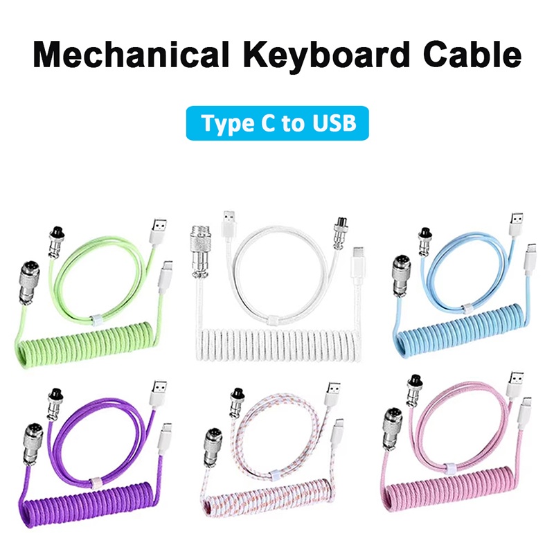 Mechanisches Tastatur-Spiralka – Coiled Usb Cable Bewertung und Preis