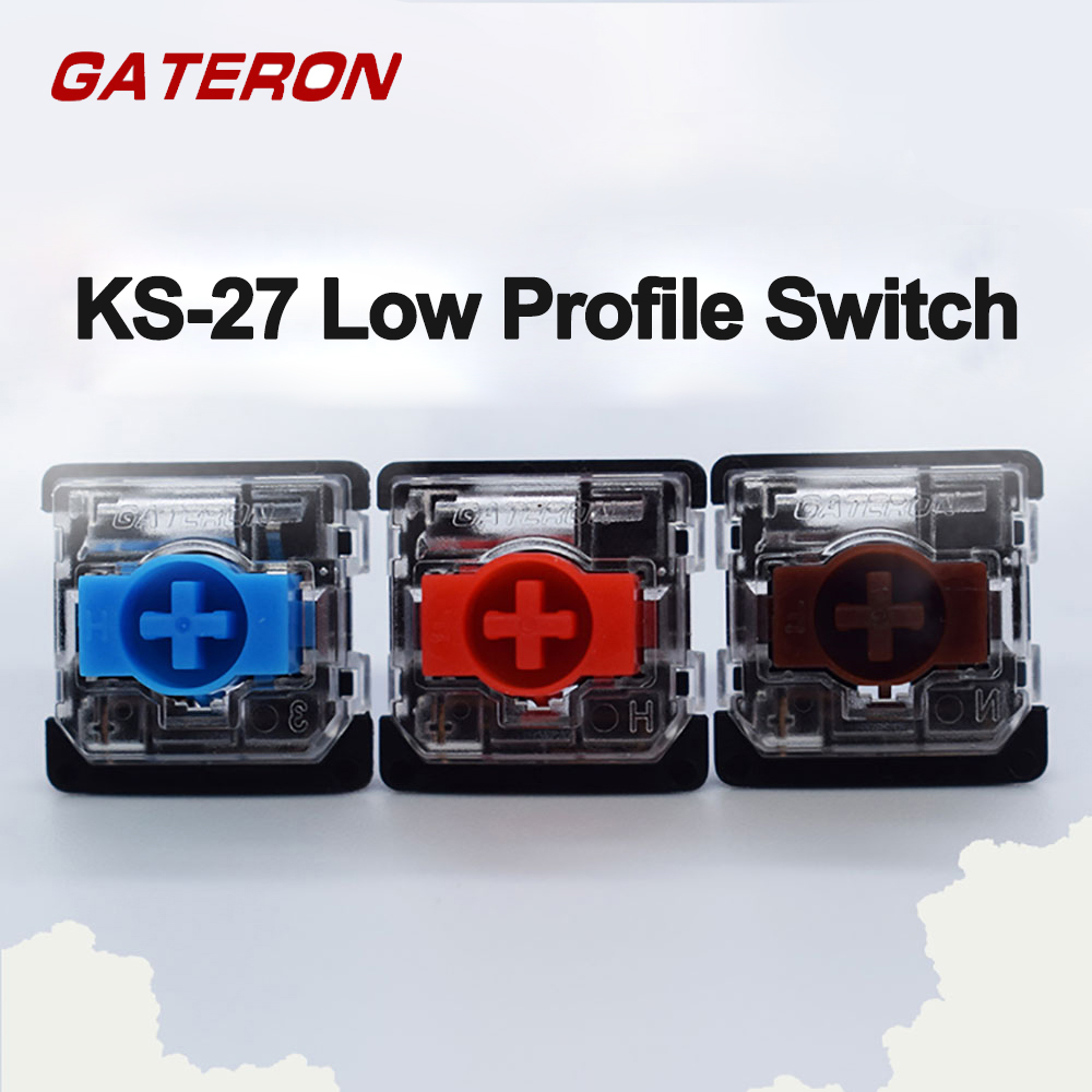 Gateron Niedrigen Profil Schal – Gaming Keyboard Tester Bewertung und Preis