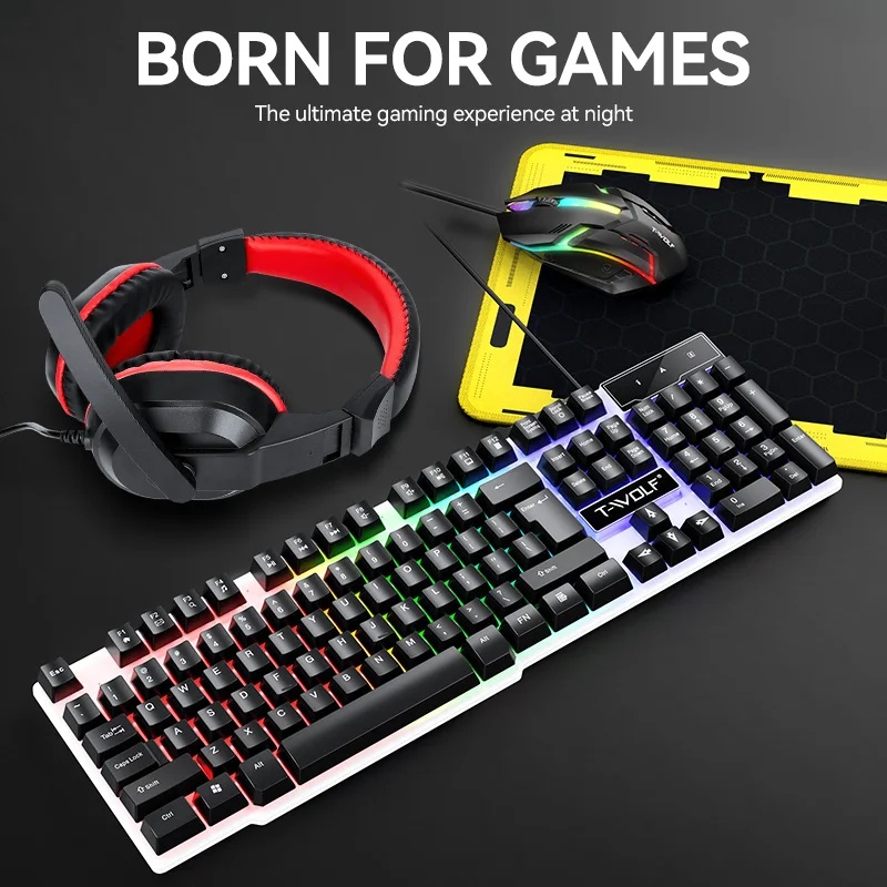 NEUE USB-Tastatur- und Maus-Ga – Gaming Keyboard Mouse Combo Bewertung und Preis