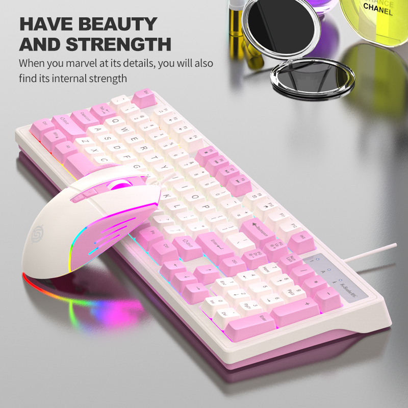 KM-800 Gaming-Tastatur-Maus-Ko – Gaming Keyboard Mouse Combo Bewertung und Preis