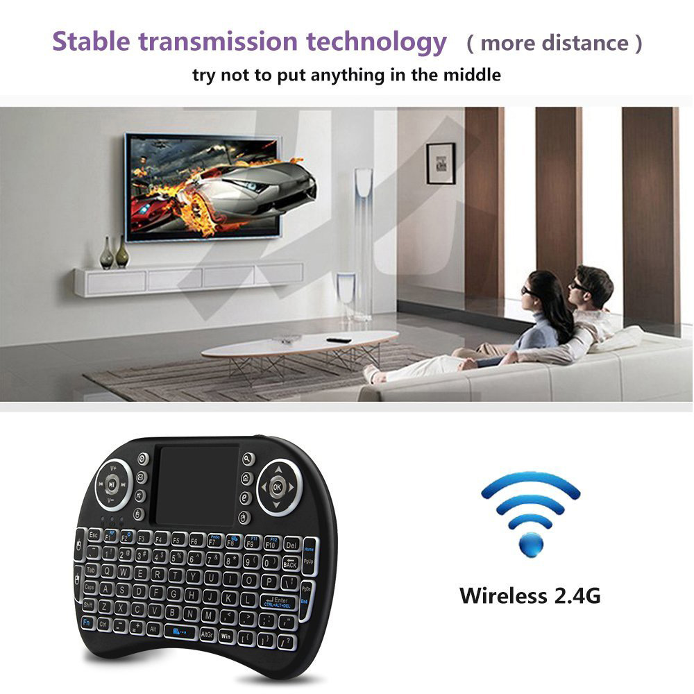 Mini-Funktastatur mit Hintergr – Gaming Keyboard Mouse Combo Bewertung und Preis