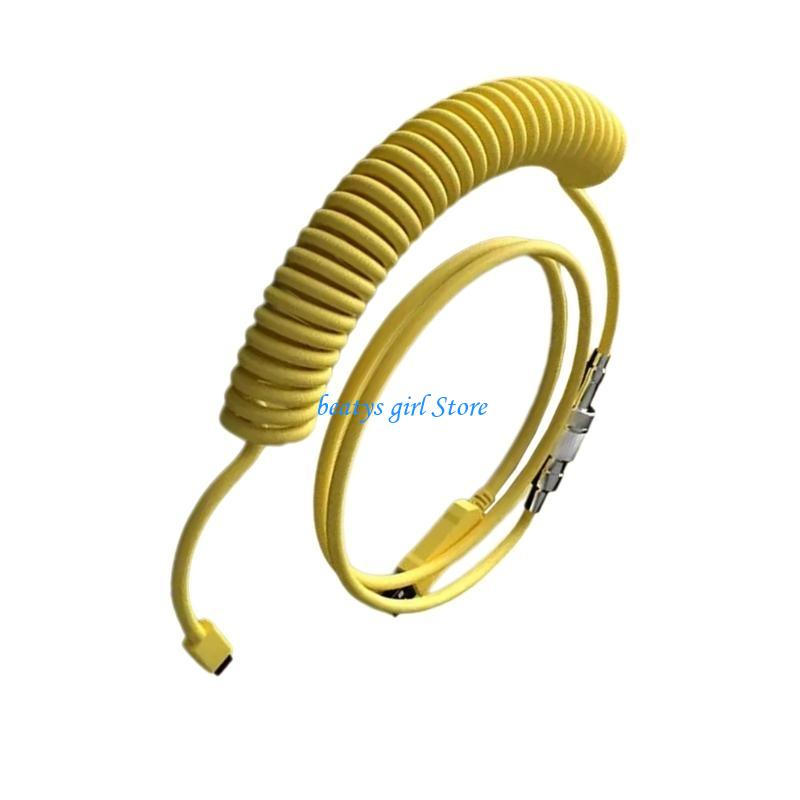 C7AB Spiral-USB-Typ-C-Kabel fü – Coiled Usb Cable Bewertung und Preis