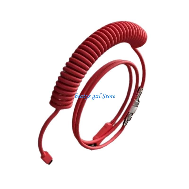 C7AB Spiral-USB-Typ-C-Kabel fü – Coiled Usb Cable Bewertung und Preis
