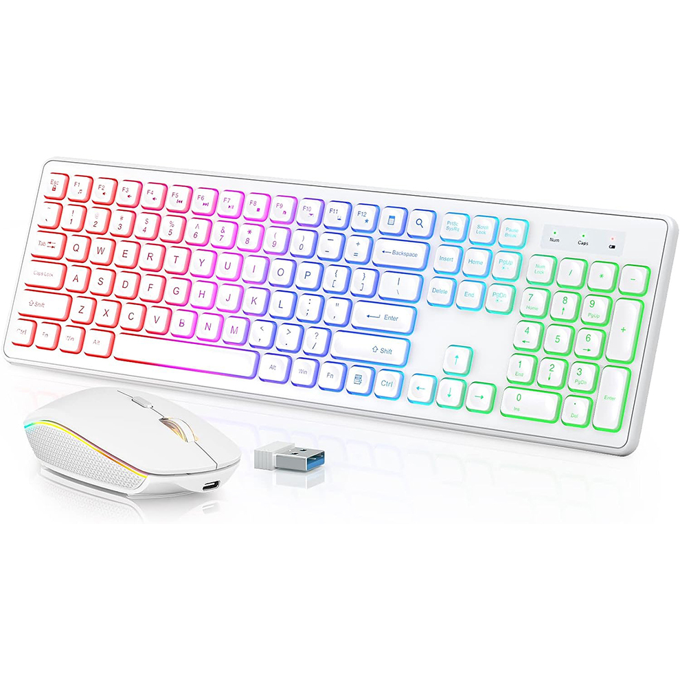 Kabellose Tastatur und Maus mi – Gaming Keyboard Mouse Combo Bewertung und Preis